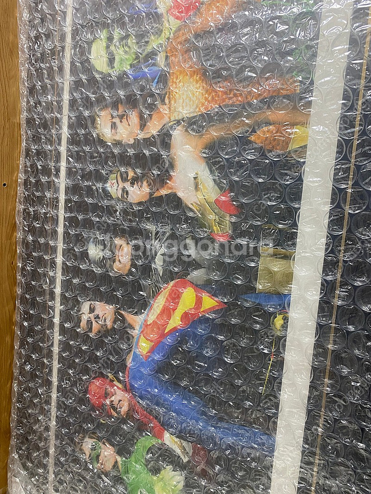 (미전시)사이드쇼 알렉스로스 DC 오리지널 세븐 아트프린트 배트맨 슈퍼맨 플래시 그린랜턴 원더우먼 맨헌터--1