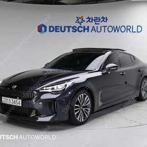 기아스팅어 디젤 2.2 AWD 플래티넘중고차팝니다