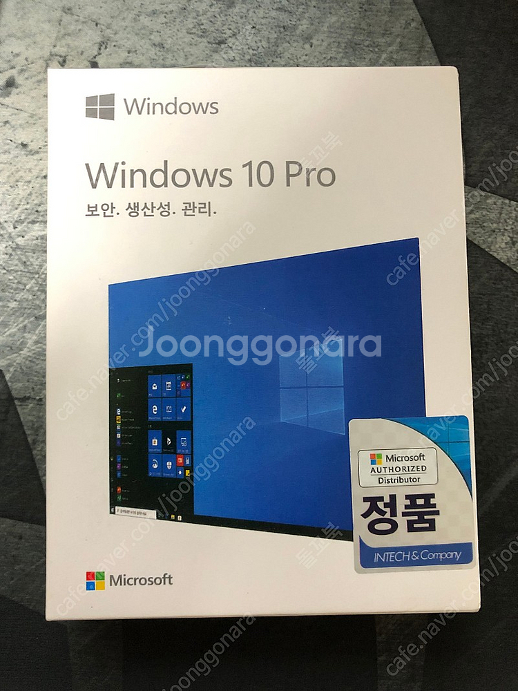윈도우10 Pro FPP 인텍앤컴퍼니--0