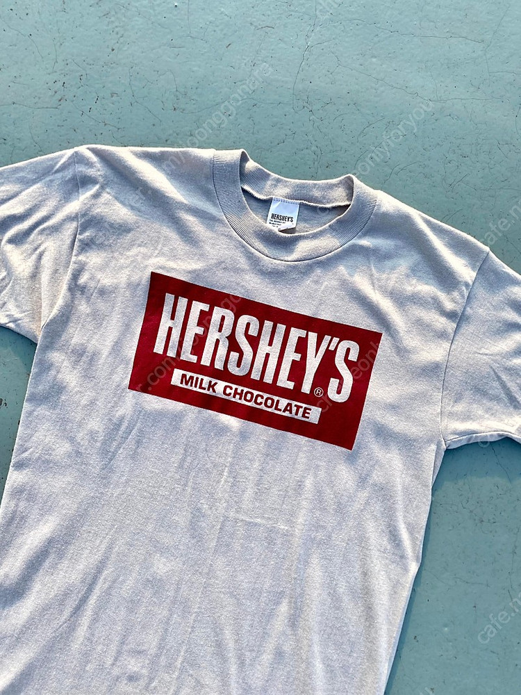 80's 빈티지 HERSHEY'S 싱글 스티치 티셔츠 M(95) 이미지