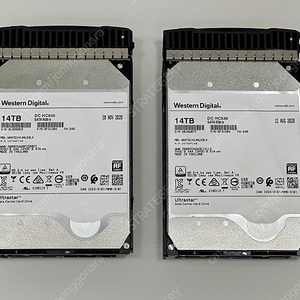 WD ultrastar 울트라스타 14tb