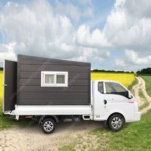 차박 캠핑카 캠퍼트럭 낚시용품 1박하기 좋은 컨테이너 소형 창고로도 활용 가능