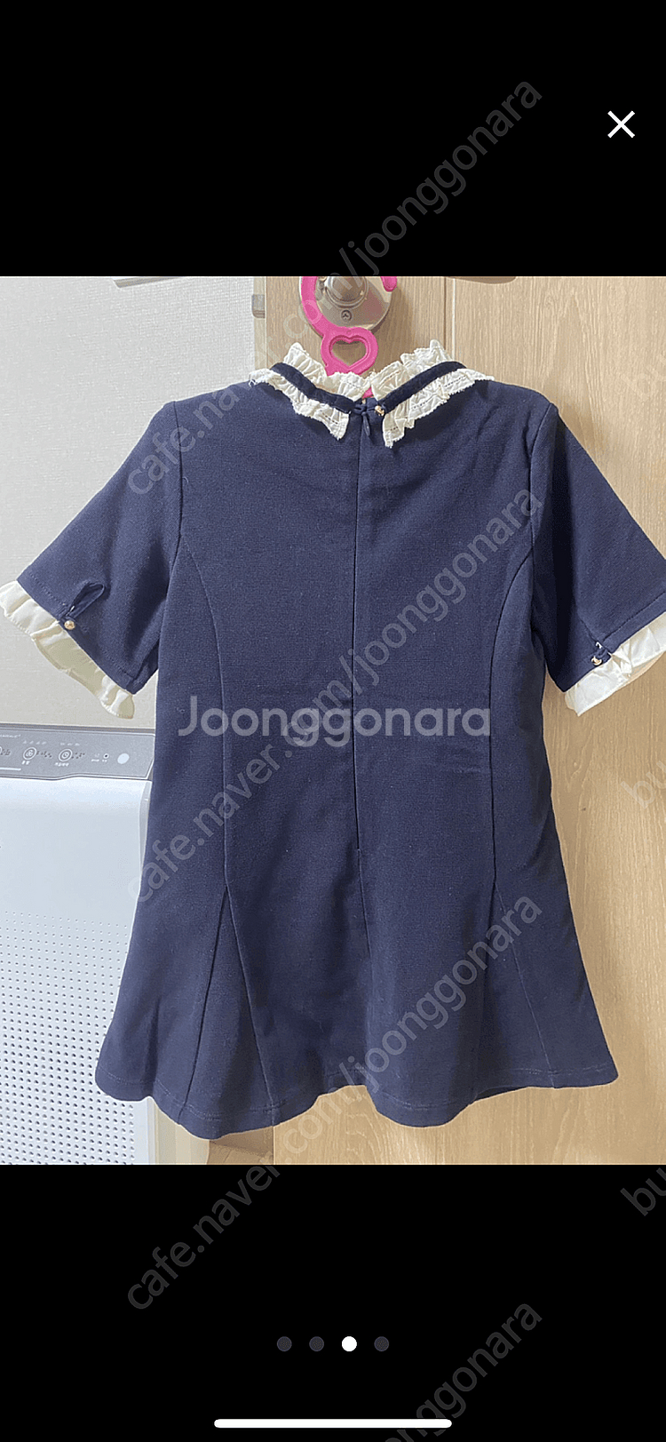 여아 닥스 원피스 프렌치캣 인어공주 티셔츠--5