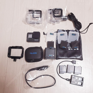 gopro7 고프로7 다이빙 바이크usb충전 방수케이스 랜즈