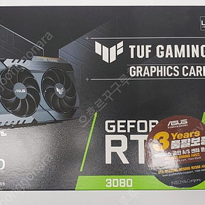 ASUS TUF Gaming 지포스 rtx 3080 12G D6X 판매