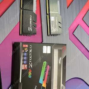 DDR4 지스킬 트라이던트 RGB 3200 cl14 32G판매합니다