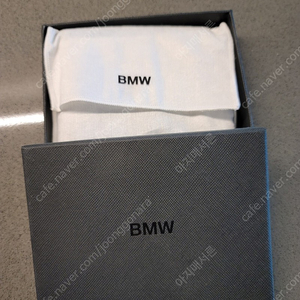 BMW 소가죽 반지갑 블랙 새상품