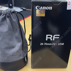 캐논 rf28-70 , rf2870 , 신품급 렌즈, 보증기간 남음
