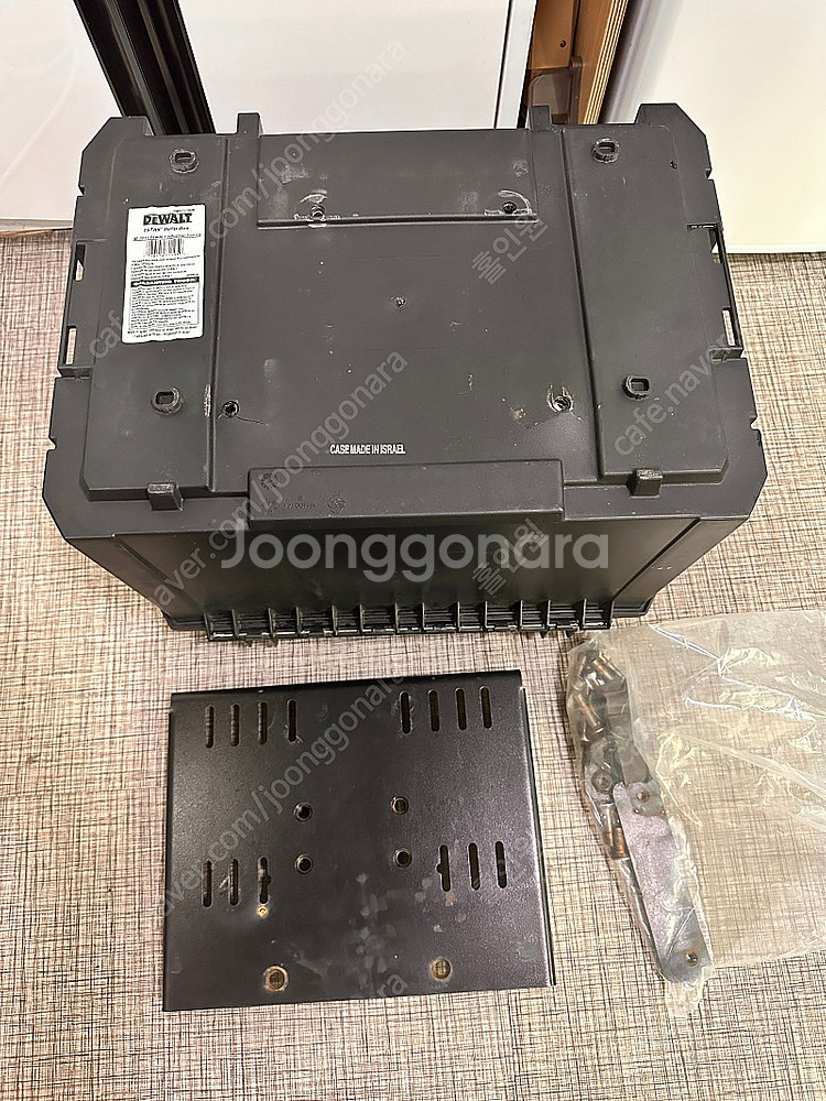 디월트 공구통 개조 탑박스 팔아요~(연장브라켓 포함)(...--4