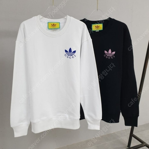 구찌 아디다스 Gucci x Adidas.23FW 벨벳 로고 맨투맨 2color