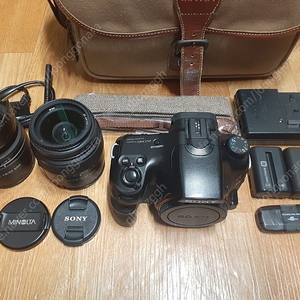 소니 DSLR A57 더블렌즈 풀세트