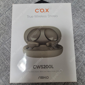 COX CWS200L 무선 이어폰 미개봉 1만