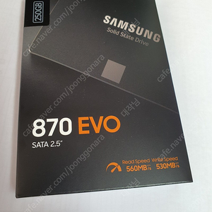 870evo SSD 250G 정품 미개봉