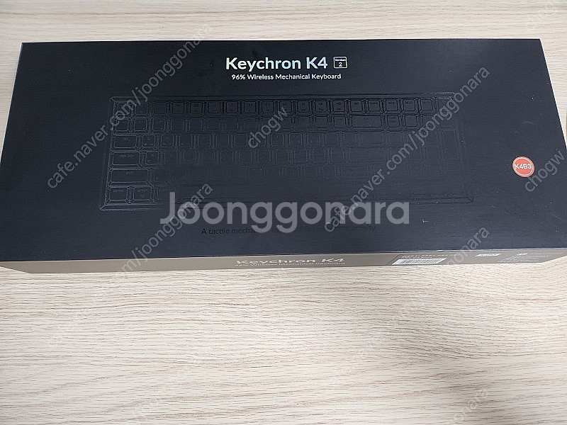 키보드 키크론 k4 v2 rgb 갈축--0