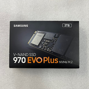 삼성 m.2 ssd 970 EVO PLUS 2TB 미개봉