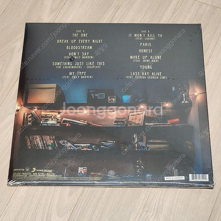 체인스모커스 chainsmokers 1집 LP 미개봉품...--1