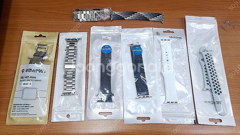 애플워치 7 wifi 나이키에디션 41mm + 스트랩 ...--4