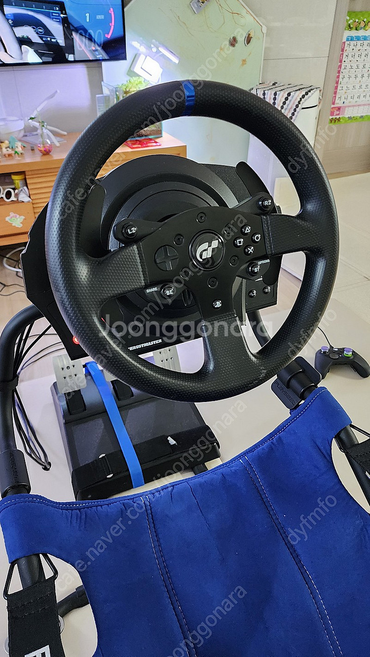 레이싱휠 트러스트마스터 T300rs gt + 플레이시트...--1