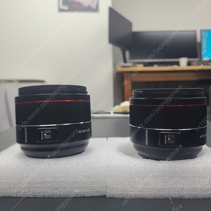 삼양85mm EF용 2개