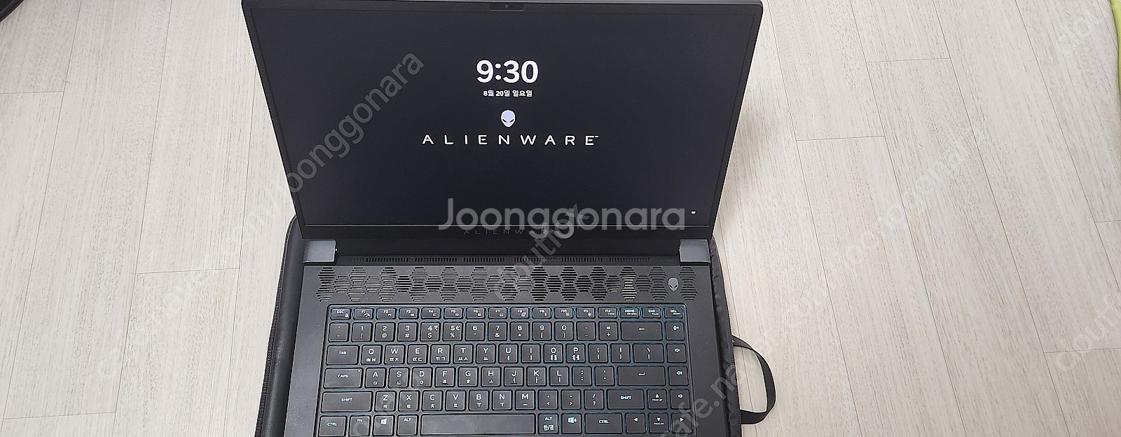 에일리언웨어 rtx3070 i7 램, ssd 업그레이드--3