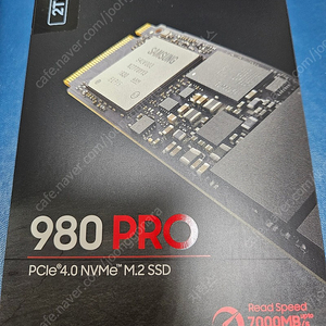 삼성 980 pro 2t 미개봉판매.