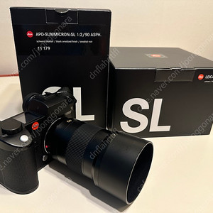 라이카 sl2s + apo 90mm 판매합니다. 민트급