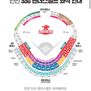 [ssg 랜더스 vs 기아 타이거즈] 9월 2일 ssg(1루) vs 기아(3루) 3루 4층지정석 통로석 선착순양도