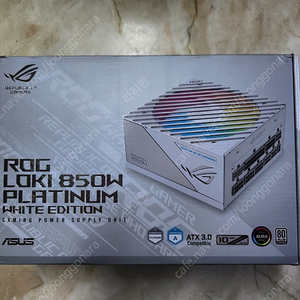 ASUS ROG LOKI SFX-L 850W Platinum WHITE EDITION 풀박 22만 ( 내용 필독 ) 스트릭스 로키 atx 3.0 파워