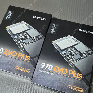 970 EVO plus (nvme SSD) 500gb 2개