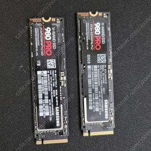 980pro 500G, 1T 팝니다