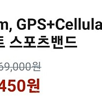 [미개봉] 애플워치 8 셀룰러 GPS+Cellular, 45mm, 스테인리스, 실버 / 화이트 스포츠밴드