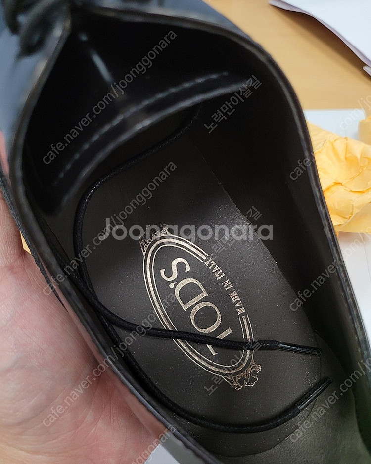 토즈 (TODZ) 정품 남성 구두 판매 (신품, 8.5사이즈 270mm 전후)--6