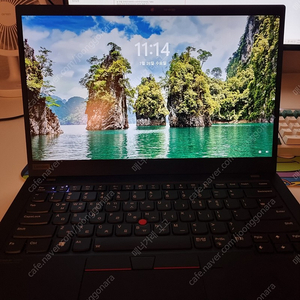 [개발용][거의 새 제품/ 박스있음]ThinkPad X1 Carbon 7th Generation