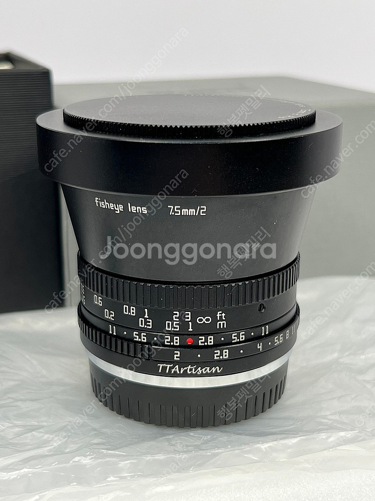 티티아티산 7.5 f2 후지용 어린렌즈--1