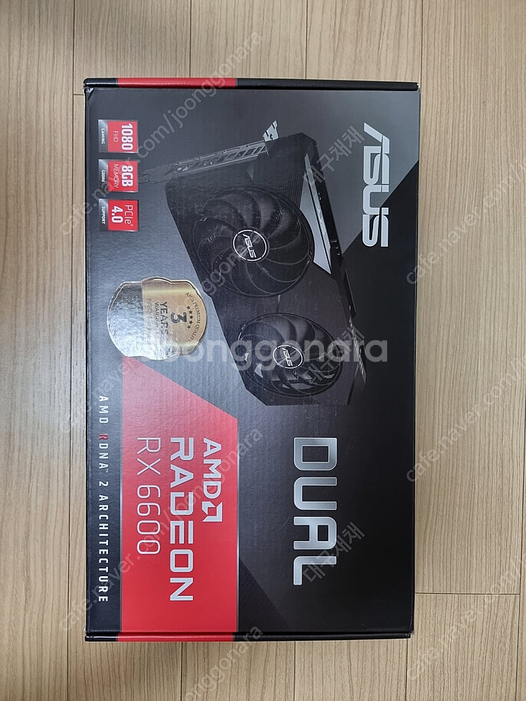 asus rx6600 그래픽카드 팝니다--0