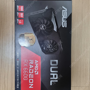 asus rx6600 그래픽카드 팝니다