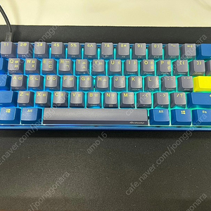 ducky one 3 mini 저소음 적축 키보드