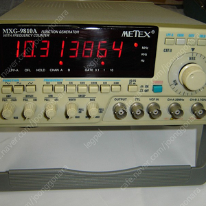 FUNCTION GENERATOR WITH FREQUENCY COUNTER ( MXG-9810A )