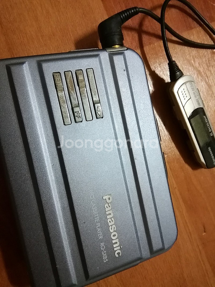 파나소닉 워크맨 카세트플레이어 RQ-SX85 배터리 없...--1