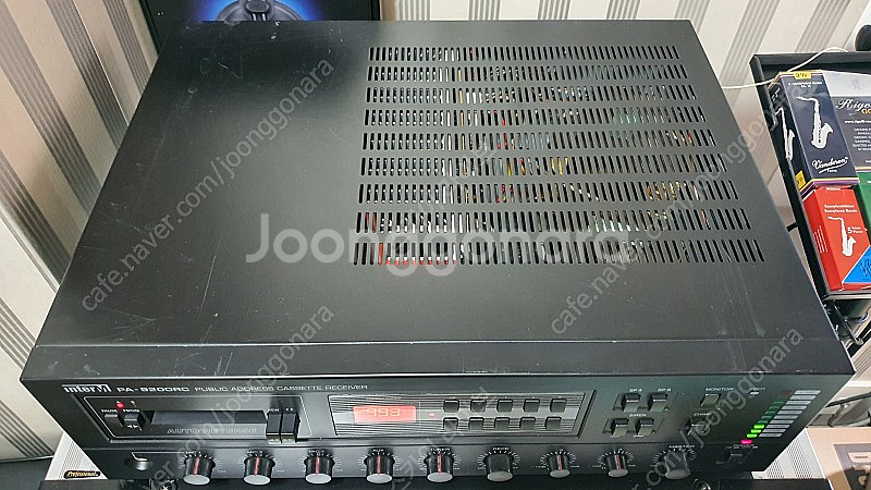 방송용 앰프(인터엠 PA-9200RC)--1
