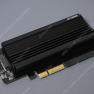 ICYDOCK, MB987M2P-2B PCIe to NVMe SSD 컨버터 판매합니다.