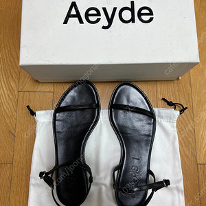 에이디 블랙 네티 샌들 Aeyde Nettie sandals black 37사이즈