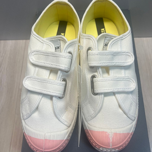 노베스타 키즈 VELCRO 스타마스터 White/Pink 34사이즈