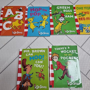 영어챕터북 닥터수수 DR.SEUSS 6권+오디오Cd 4개