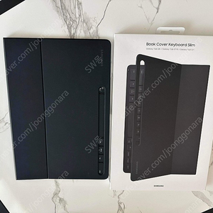 갤럭시탭S7+ S8+ 슬림 키보드 케이스