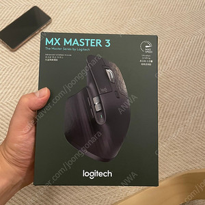 로지텍 MX master 3 미개봉 무선마우스