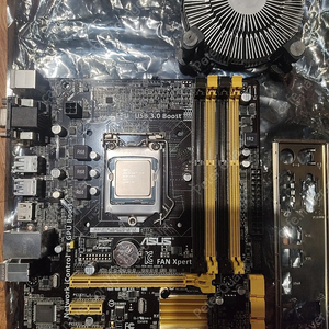 i7 4790 +Asus B85m-G