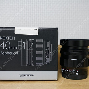 보이그랜더 녹턴 40mm f1.2 소니 e마운트