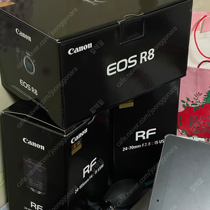 캐논 EOS R8, RF24-105 F4 판매합니다