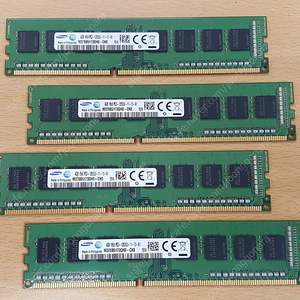 [RAM] 삼성 DDR3 4G 메모리 일괄 판매 합니다.